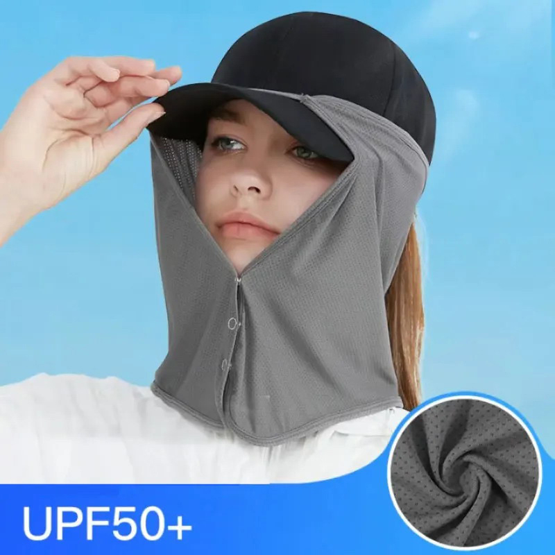 Golf Umbrella - Schnell trocknende Angelkappe, Gesicht, Hals, Sonnenschutz,