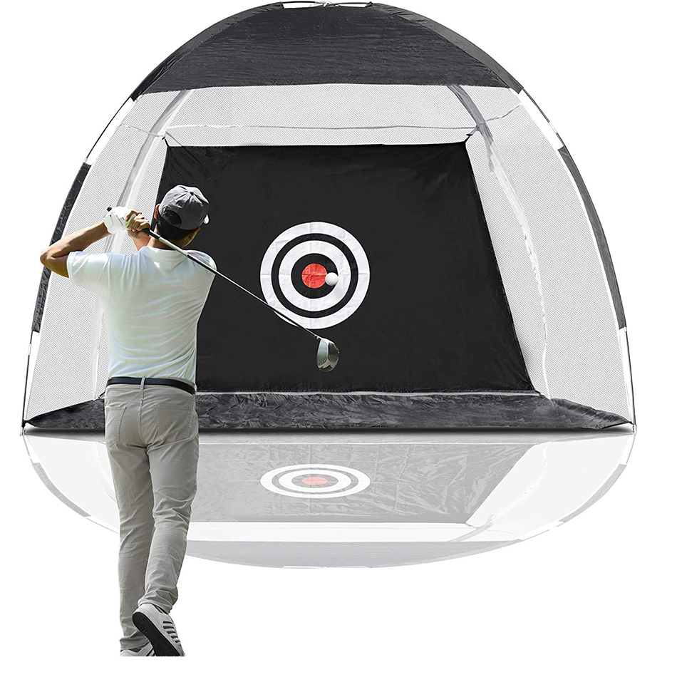 Golf Bag - Golf-Trainingsnetz zum Schlagen mit Tragetasche für