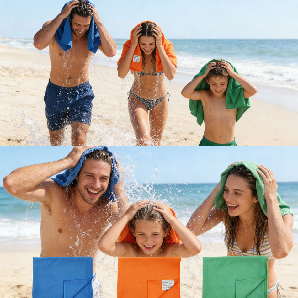 1 Stück Mikrofaser-Strandtuch, – Golf Towel Bewertung und Preis